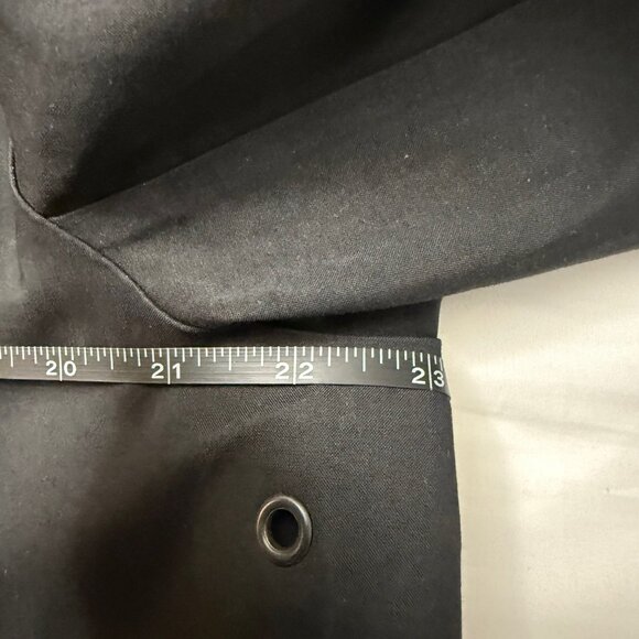 MACKINTOSHI black Oxford bonded cotton trench coat  size 40 $1195 + tax - Picture 7 of 16